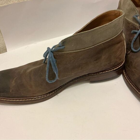 Cole Haan Brown and Tan Chukka Boots main image 7